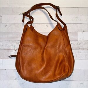 Street Level Leather Hobo Bag